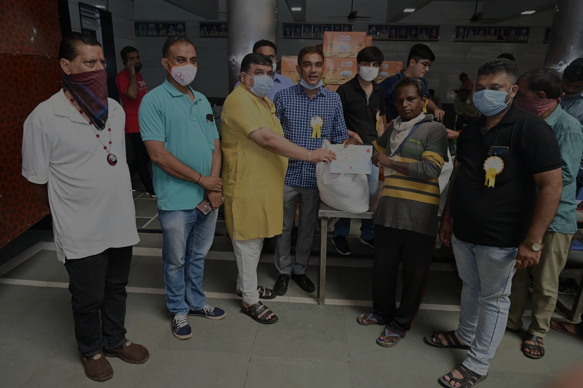 Rakesh Rajdev's (રાકેશ રાજદેવ) Pledge:
Be a Helping Hand of our Society to Eliminate Poverty and Deprivation